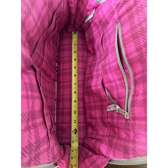 Vera Bradley Bag Paisley Meets Plaid Bowler - Picture 10 of 12